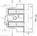 Fig. 24 - Method of gap filling using conformal deposition-annealing-etching cycle for reducing seam void and bending