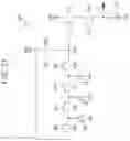 Fig. 22 - Imaging element having transfer gate structure comprising a trench