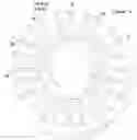 Fig. 14 - Brushless Doubly Fed Radial Wound Electric Machine