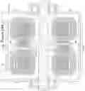 Fig. 29 - Brushless Doubly Fed Radial Wound Electric Machine