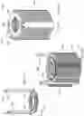 Fig. 07 - Linear electromagnetic machine system with bearing housings having pressurized gas
