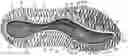 Fig. 01 - Sole structure for an article of footwear with first and second midsole bodies