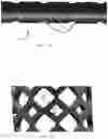 Fig. 10 - Radially rigid and longitudinally flexible multi-element intravascular stent