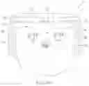 Fig. 10 - Absorbent article having a folded waist