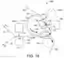 Fig. 17 - Absorbent article with a fluid entangled body facing material including a plurality of projections