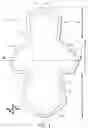 Fig. 02 - Absorbent article with mechanical garment attachment