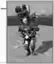 Fig. 01 - Player induced counter-balancing of loads on a character in a virtual environment