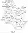 Fig. 29 - Non-orthogonal cube corner elements and arrays thereof made by end milling