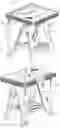 Fig. 01 - Convertible sawhorse and worktable