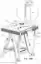 Fig. 49 - Convertible sawhorse and worktable