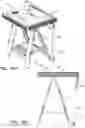 Fig. 70 - Convertible sawhorse and worktable