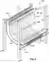 Fig. 11 - Apparatus for fluting a web in the machine direction