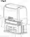 Fig. 07 - Self-inking stamp with removable stamp pad in carrying device having handles
