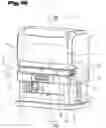 Fig. 13 - Self-inking stamp with removable stamp pad in carrying device having handles
