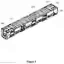 Fig. 02 - Combined device having device for connecting cross beam for receiving pivot pins and two lower longitudinal beams of coach body for rail vehicle
