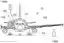 Fig. 01 - Protective cover for an aircraft comprising electromagnets