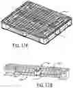 Fig. 18 - Plastic pallet having an integrally formed deck and method of manufacturing the same