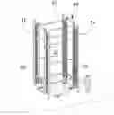 Fig. 01 - Modular automatic warehouse for storing industrial products