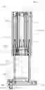 Fig. 01 - Height-adjusting device for a gripping and transporting means for containers