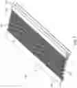 Fig. 11 - Clip and methods for use with modular platforms for gutter guard systems with interchangeable components