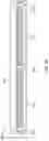 Fig. 73 - Clip and methods for use with modular platforms for gutter guard systems with interchangeable components