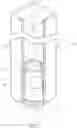 Fig. 06 - JOINT BLOCK SUITABLE FOR BOTH RECTANGULAR PIPES AND ROUND PIPES