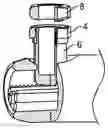 Fig. 01 - Shearable fastener bolt and method for clamping electric wires, and electrical connector comprising a zero-protrusion shearable fastener