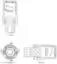 Fig. 14 - Precision threaded locator fastener bushing