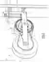 Fig. 02 - TENSIONING DEVICE WITHOUT COUNTERWEIGHTS, FOR APPLYING A TENSION ON A CABLE OF A RAILWAY LINE