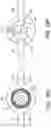 Fig. 22 - Light emitter with communication or power connector