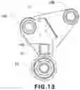 Fig. 14 - Fixing apparatus with a temperature sensor detecting a temperature of a surface of a fixing belt