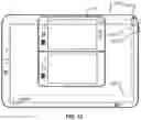 Fig. 27 - Presentation of a virtual keyboard on a multiple display device