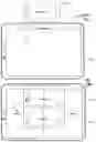 Fig. 28 - Presentation of a virtual keyboard on a multiple display device