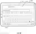 Fig. 35 - Presentation of a virtual keyboard on a multiple display device