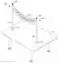 Fig. 01 - TABLE TOP STANCHION FOR BANNERS AND SIGNAGE