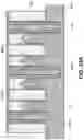 Fig. 41 - PITCH-DIVIDED INTERCONNECTS FOR ADVANCED INTEGRATED CIRCUIT STRUCTURE FABRICATION