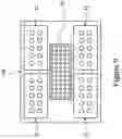 Fig. 10 - Integrated circuit structure having dies with connectors of different sizes
