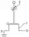 Fig. 01 - Integrated electronic circuit comprising a first transistor and a ferroelectric capacitor