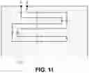 Fig. 12 - Device and method of reducing mutual coupling of two antennas by adding capacitors on ground