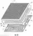 Fig. 10 - Flat panel array antenna with integrated polarization rotator