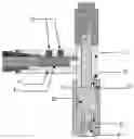 Fig. 01 - Electrical connection system suitable for providing cathodic protection underwater