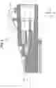 Fig. 04 - Connector having an engaged part contacting an engagement projection after a tip end projection of the engaged part faces the engagement projection