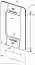 Fig. 01 - Flush ring spacer for electrical receptacles