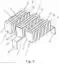 Fig. 07 - Arrangement of stack spark gaps and device for holding together and electrically contacting stack spark gaps