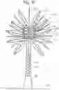 Fig. 34 - Utility pole with solar modules and wireless device and method of retrofitting existing utility pole