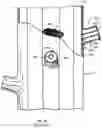 Fig. 46 - Utility pole with solar modules and wireless device and method of retrofitting existing utility pole