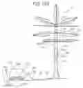 Fig. 85 - Utility pole with solar modules and wireless device and method of retrofitting existing utility pole