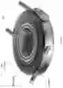 Fig. 02 - Wearable electronic device with a caseback having multiple, arc-shaped, ferrous, metal contacts
