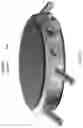 Fig. 09 - Wearable electronic device with a caseback having multiple, arc-shaped, ferrous, metal contacts