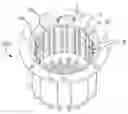 Fig. 01 - Magnetic element holding device